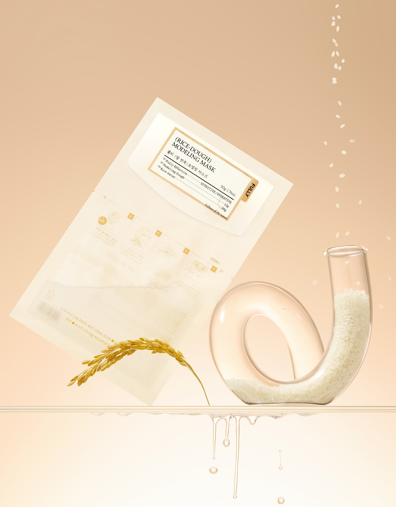 FULLY RICE-DOUGH MODELING MASK 50g*4ea – FULLY | ClozArt