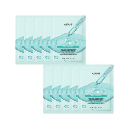 Anua PDRN Hyaluronic Acid Capsule 100 Serum Mask Sheet 23ml*10ea – Anua | ClozArt