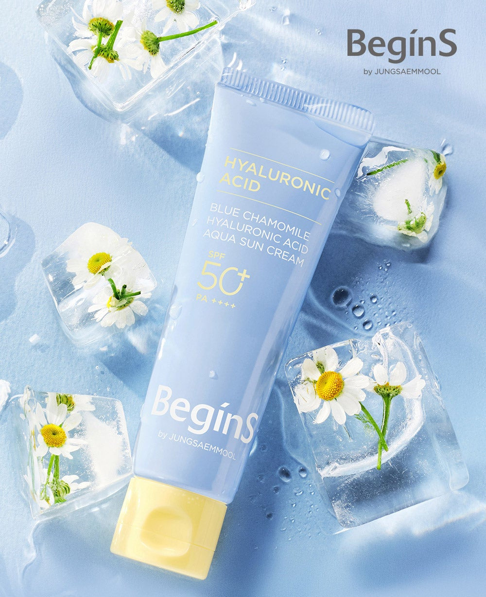 JUNGSAEMMOOL Blue Chamomile Hyaluronic Acid Aqua Sun Cream SPF 50+ PA++++ 50ml – JUNGSAEMMOOL | ClozArt