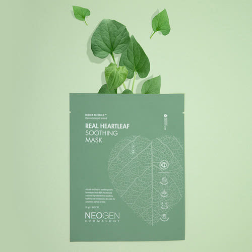 NEOGEN Dermalogy Real Heartleaf Soothing Mask 37g X 5ea – NEOGEN | ClozArt