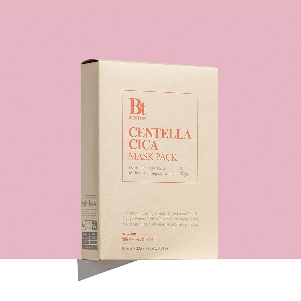 Benton Centella Cica Mask Pack 23g x 10ea – Benton | ClozArt