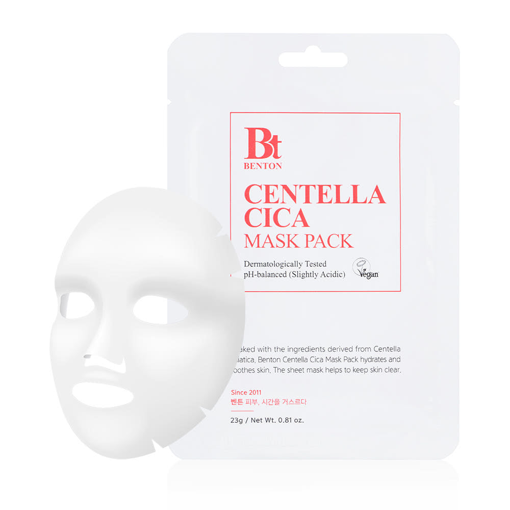 Benton Centella Cica Mask Pack 23g x 10ea – Benton | ClozArt