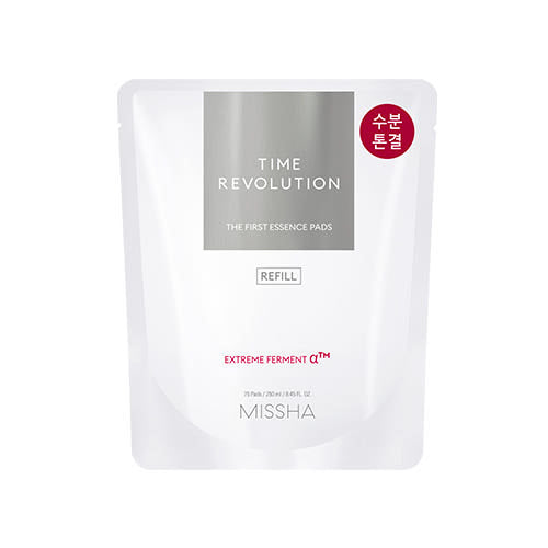 MISSHA Time Revolution The First Essence Pad 250ml/75pads (Refill) – MISSHA | ClozArt