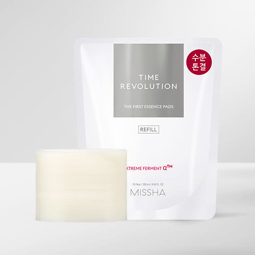 MISSHA Time Revolution The First Essence Pad 250ml/75pads (Refill) – MISSHA | ClozArt