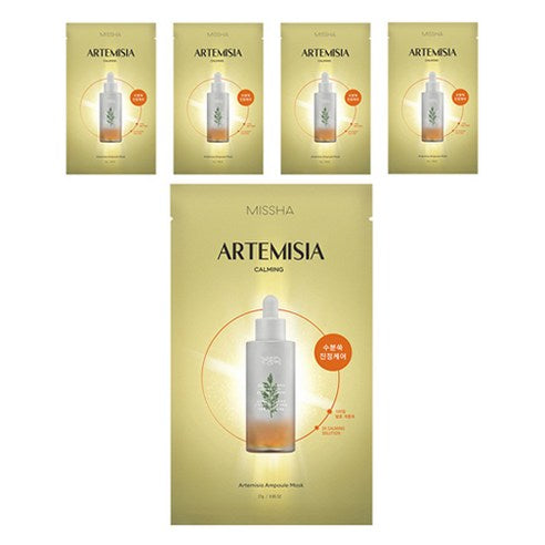MISSHA Artemisia Ampoule Mask 27g X 5ea – MISSHA | ClozArt