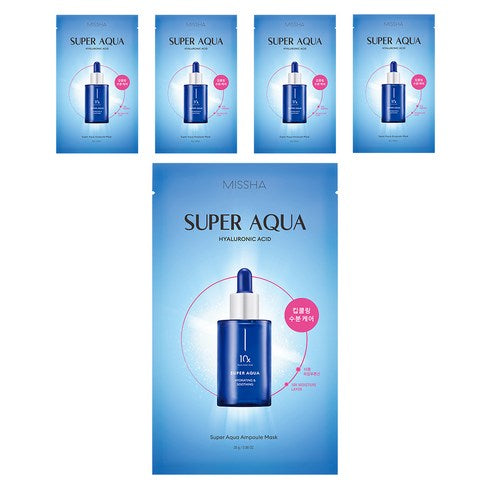 MISSHA Super Aqua Ampoule Mask 28g X 5ea – MISSHA | ClozArt