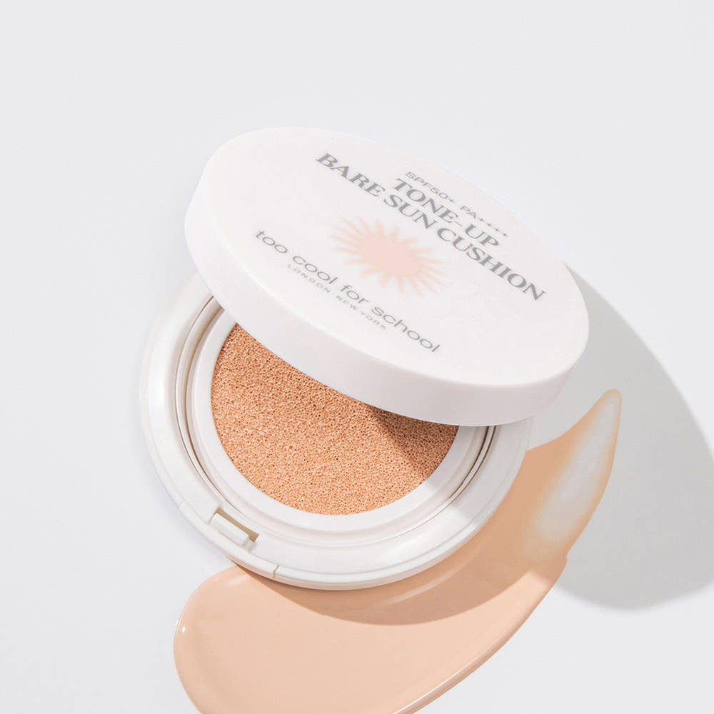[TOO COOL FOR SCHOOL] Tone-Up Bare Sun Cushion SPF50+PA++++ 15g – TOO COOL FOR SCHOOL | ClozArt