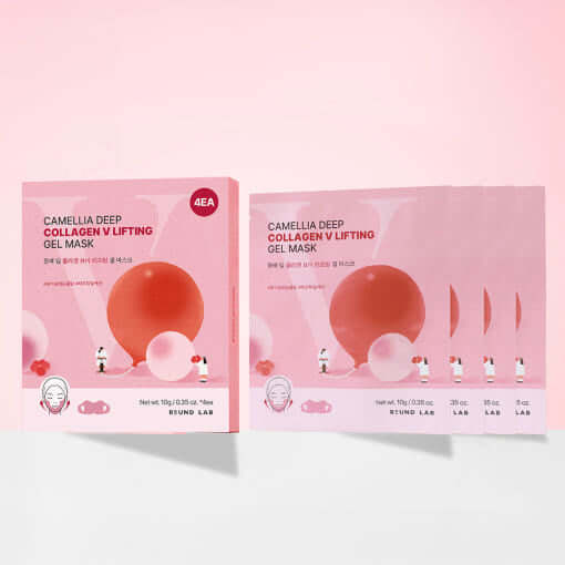 Round Lab Camellia Deep Collagen Firming Gel Mask Sheet 10g X 4ea – Round Lab | ClozArt