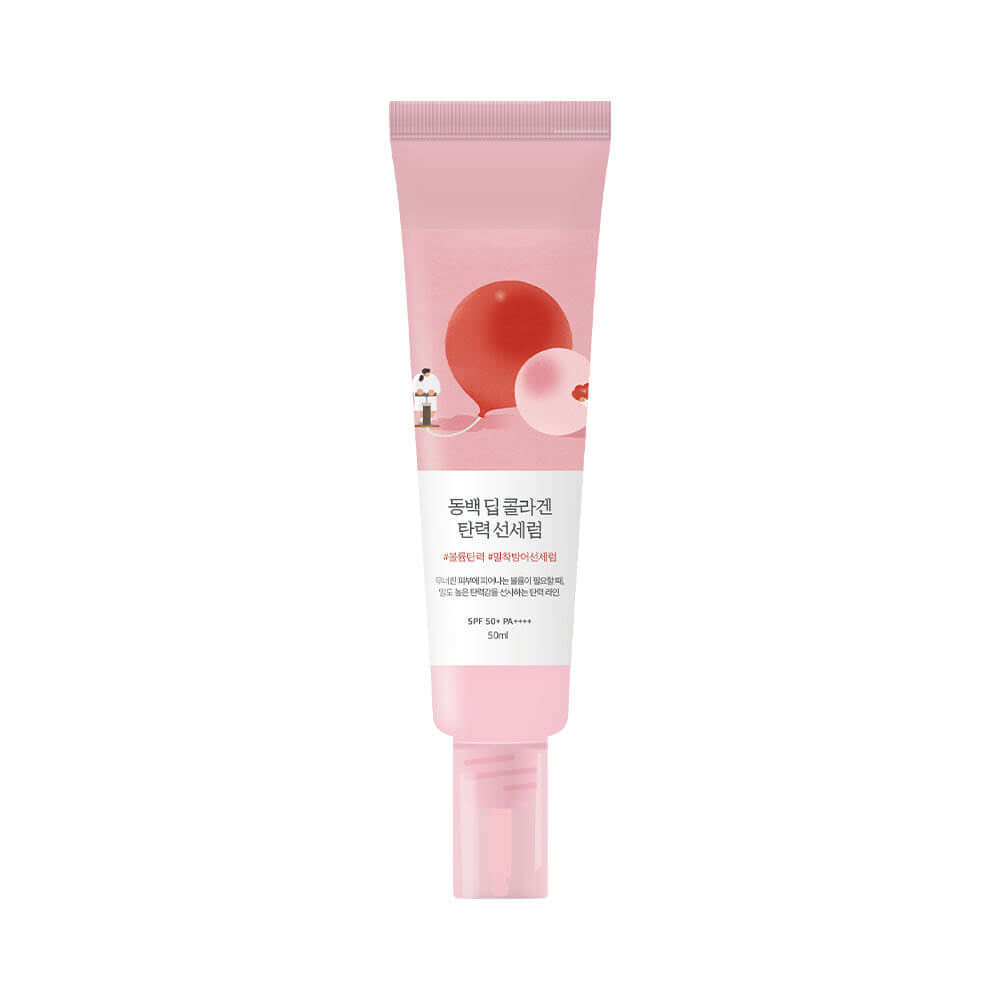 Round Lab Camellia Deep Collagen Firming Sun Serum 50ml (SPF 50+ PA++++) – Round Lab | ClozArt