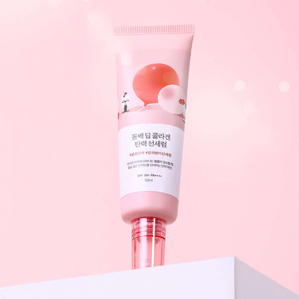 Round Lab Camellia Deep Collagen Firming Sun Serum 50ml (SPF 50+ PA++++) – Round Lab | ClozArt