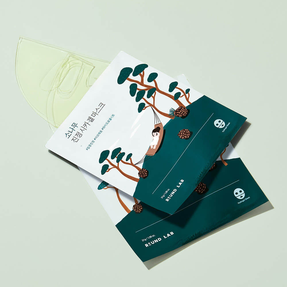 Round Lab Pine Calming Cica Gel Mask 31g x 5ea – Round Lab | ClozArt