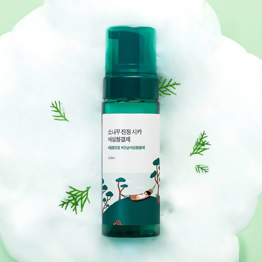 Round Lab Pine Tree Soothing Cica Feminine Cleanser 150ml – Round Lab | ClozArt