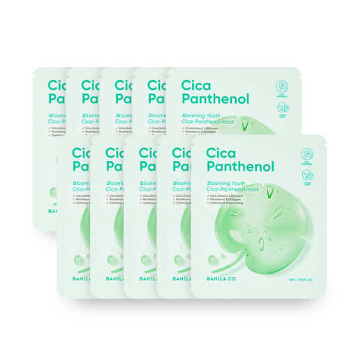BANILA CO Blooming Youth Cica Panthenol Mask 22ml X 10ea – BANILA CO | ClozArt