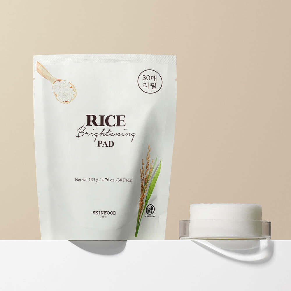 SKINFOOD Rice Brightening Pad 135g/30Pads [Refill] – SKINFOOD | ClozArt