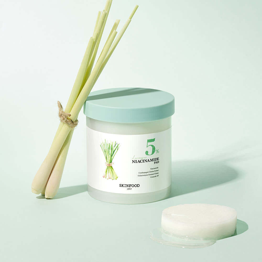SKINFOOD Lemongrass Niacinamide Pad 250g/60ea – SKINFOOD | ClozArt