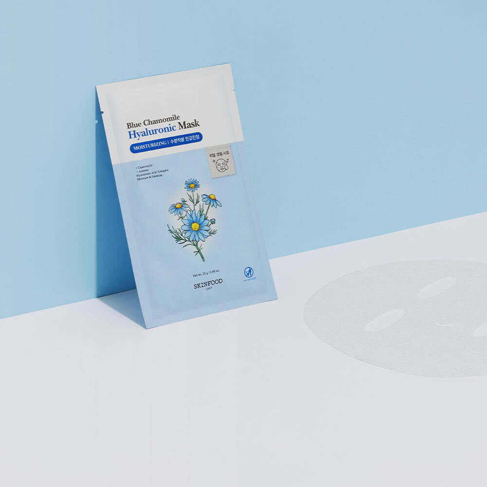 SKINFOOD Blue Chamomile Hyaluronic Mask Sheet 25g X 10ea – SKINFOOD | ClozArt