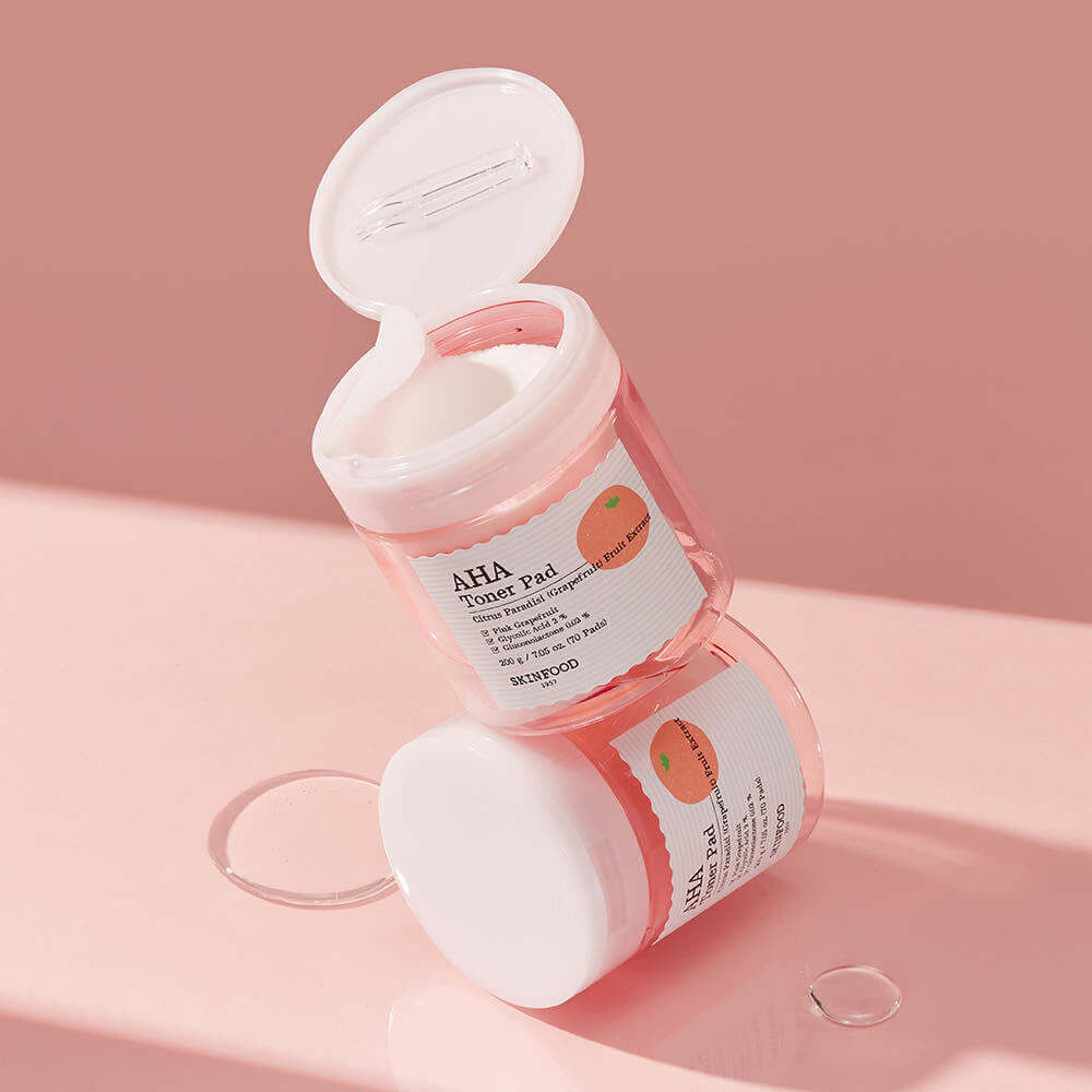 SKINFOOD Pink Grapefruit AHA Toner Pad 200g/70P – SKINFOOD | ClozArt