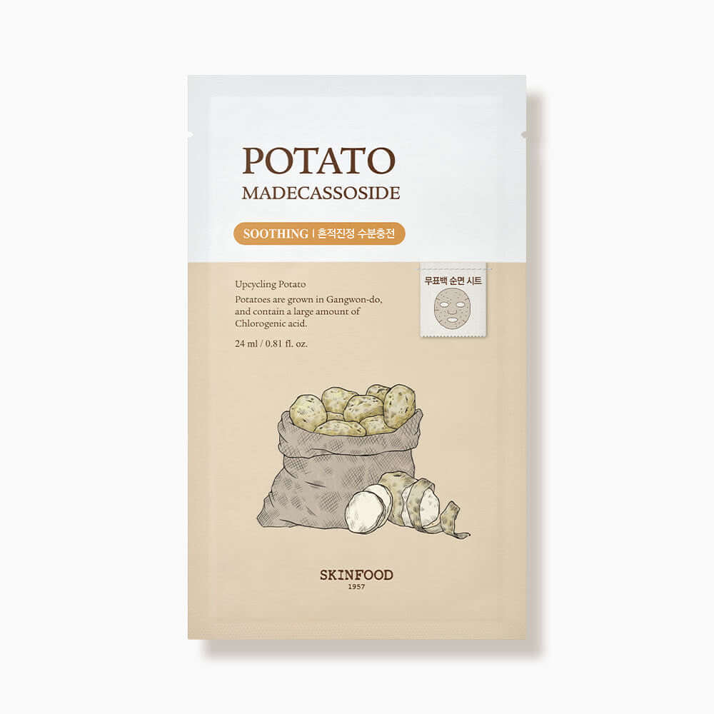 SKINFOOD Potato Madecassoside Mask Sheet 24ml X 10ea – SKINFOOD | ClozArt