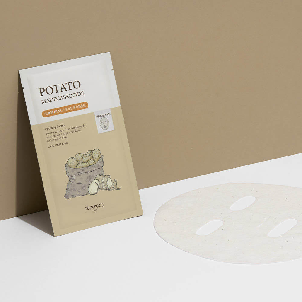 SKINFOOD Potato Madecassoside Mask Sheet 24ml X 10ea – SKINFOOD | ClozArt
