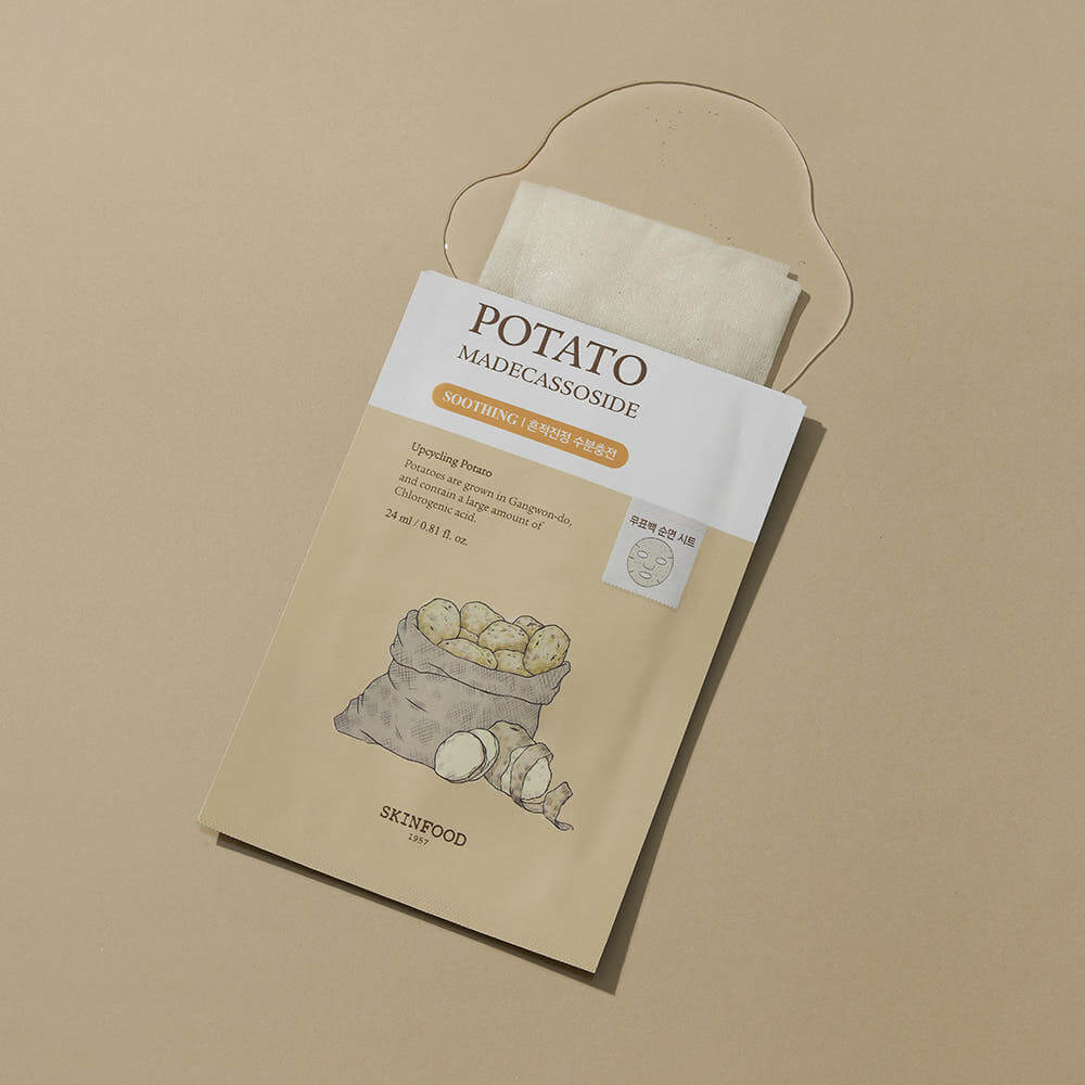 SKINFOOD Potato Madecassoside Mask Sheet 24ml X 10ea – SKINFOOD | ClozArt