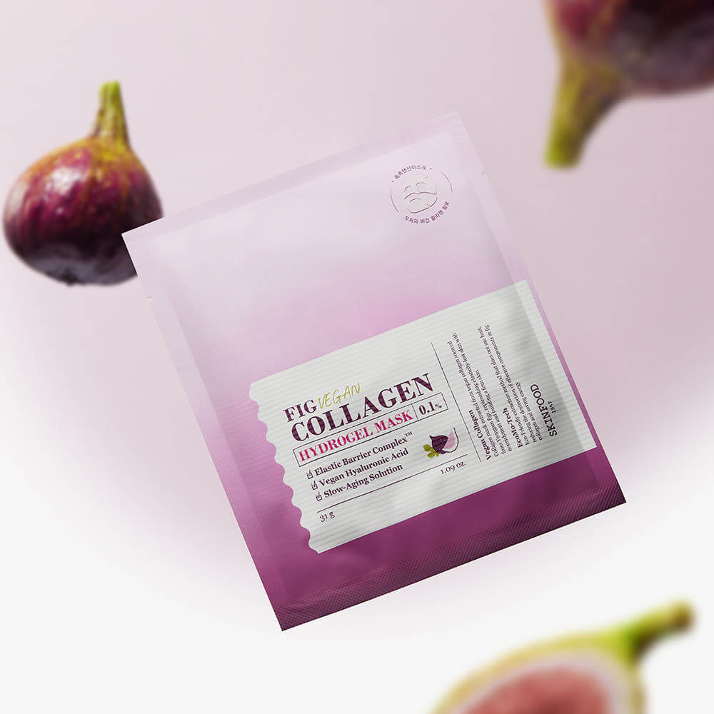 SKINFOOD Fig Vegan Collagen Hydrogel Mask Sheet 31g X 5ea – SKINFOOD | ClozArt