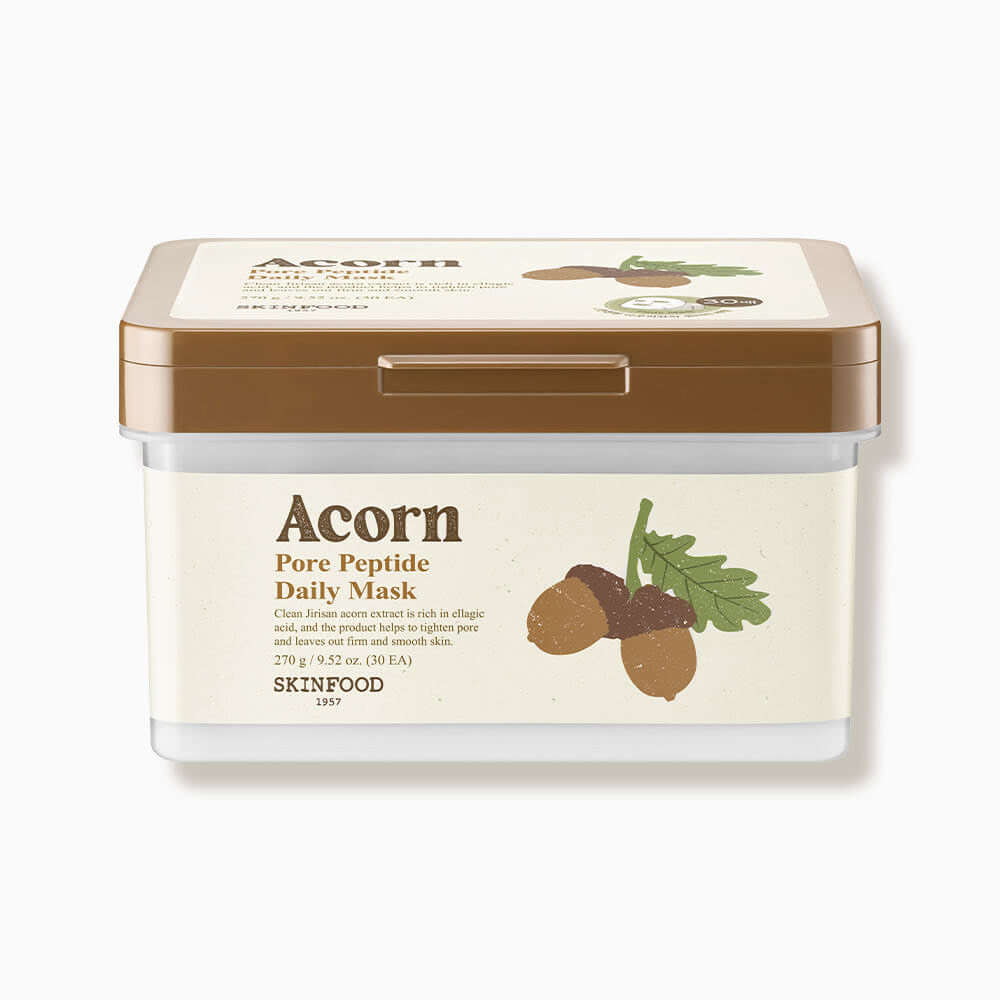 SKINFOOD Acorn Pore Peptide Daily Mask 270g/30ea – SKINFOOD | ClozArt