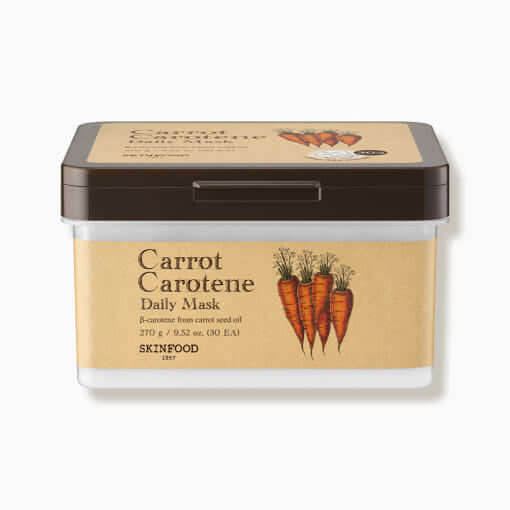 SKINFOOD Carrot Carotene Daily Mask Sheet 270g/30ea – SKINFOOD | ClozArt