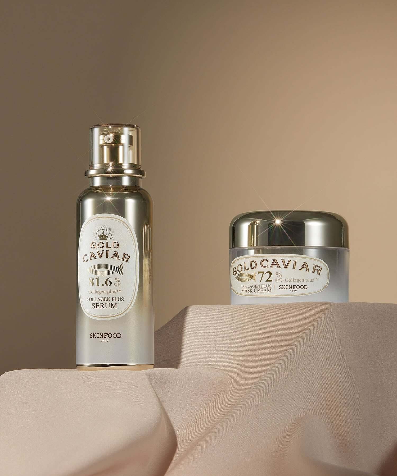 SKINFOOD Gold Caviar Collagen Plus Mask Cream 50g – SKINFOOD | ClozArt