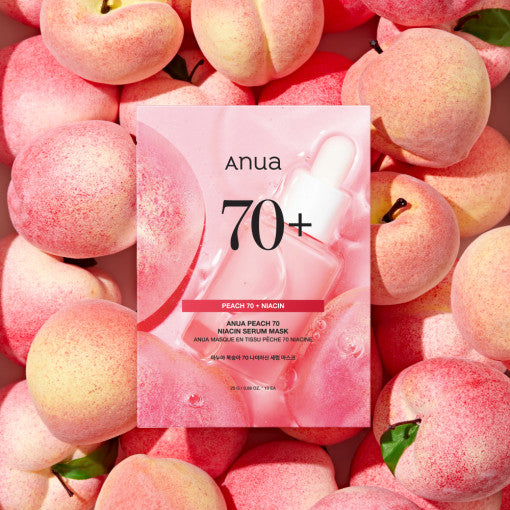 Anua Peach 70 Niacin Serum Mask Sheet 25g X 10ea – Anua | ClozArt