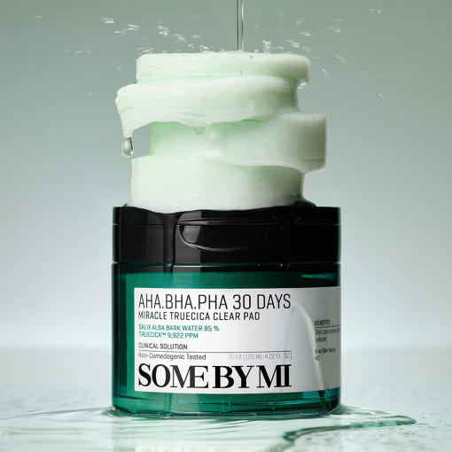 [SOME BY MI] AHA-BHA-PHA 30Days Miracle Truecica Clear Cleansing Pad (70ea/125ml) – SOME BY MI | ClozArt